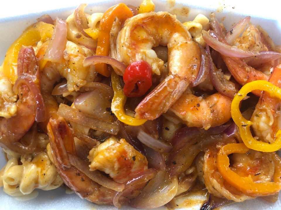 shrimp dish from caribbean taste